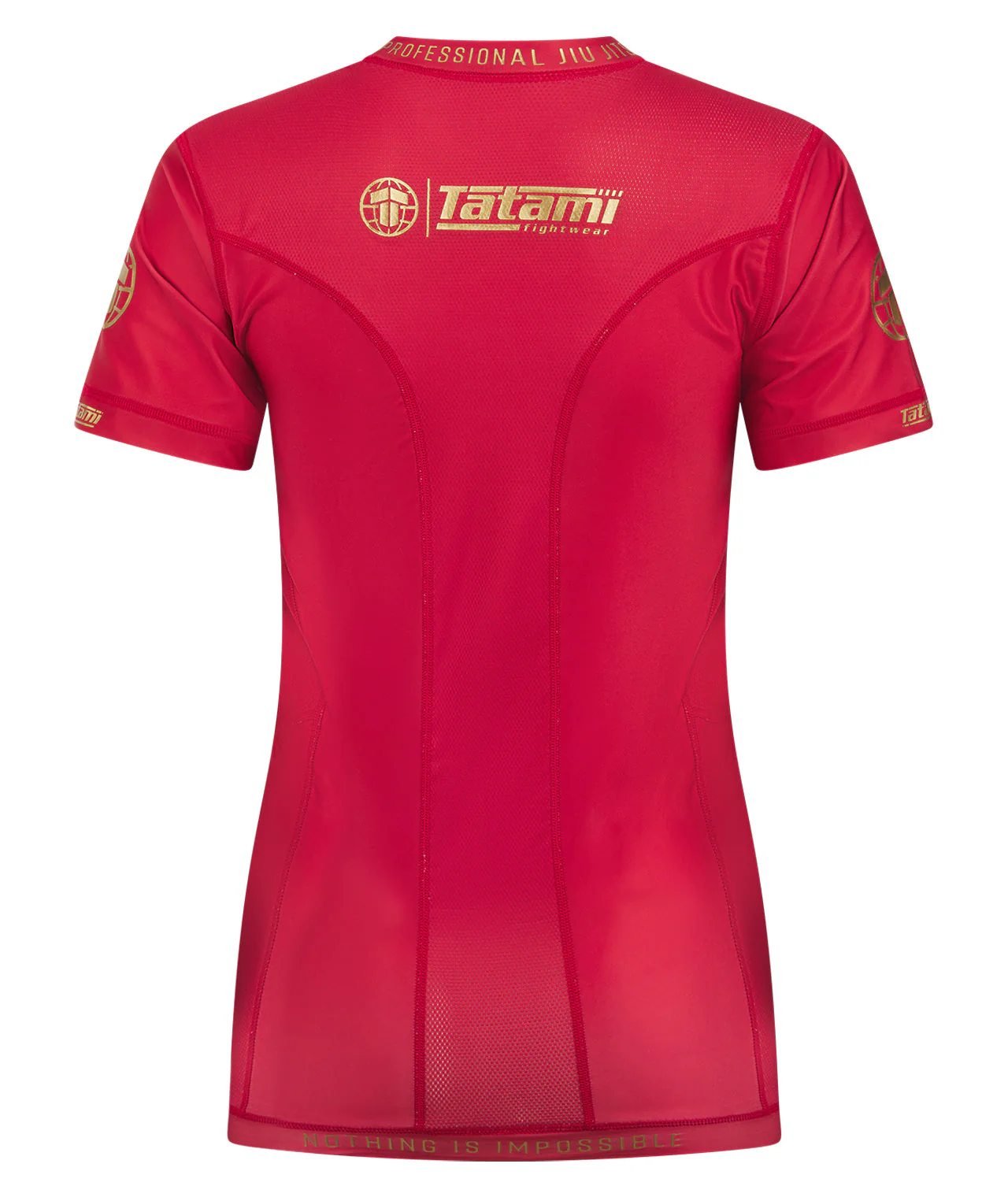 Ladies Tatami Pro Rash Guard - Red - Image 2