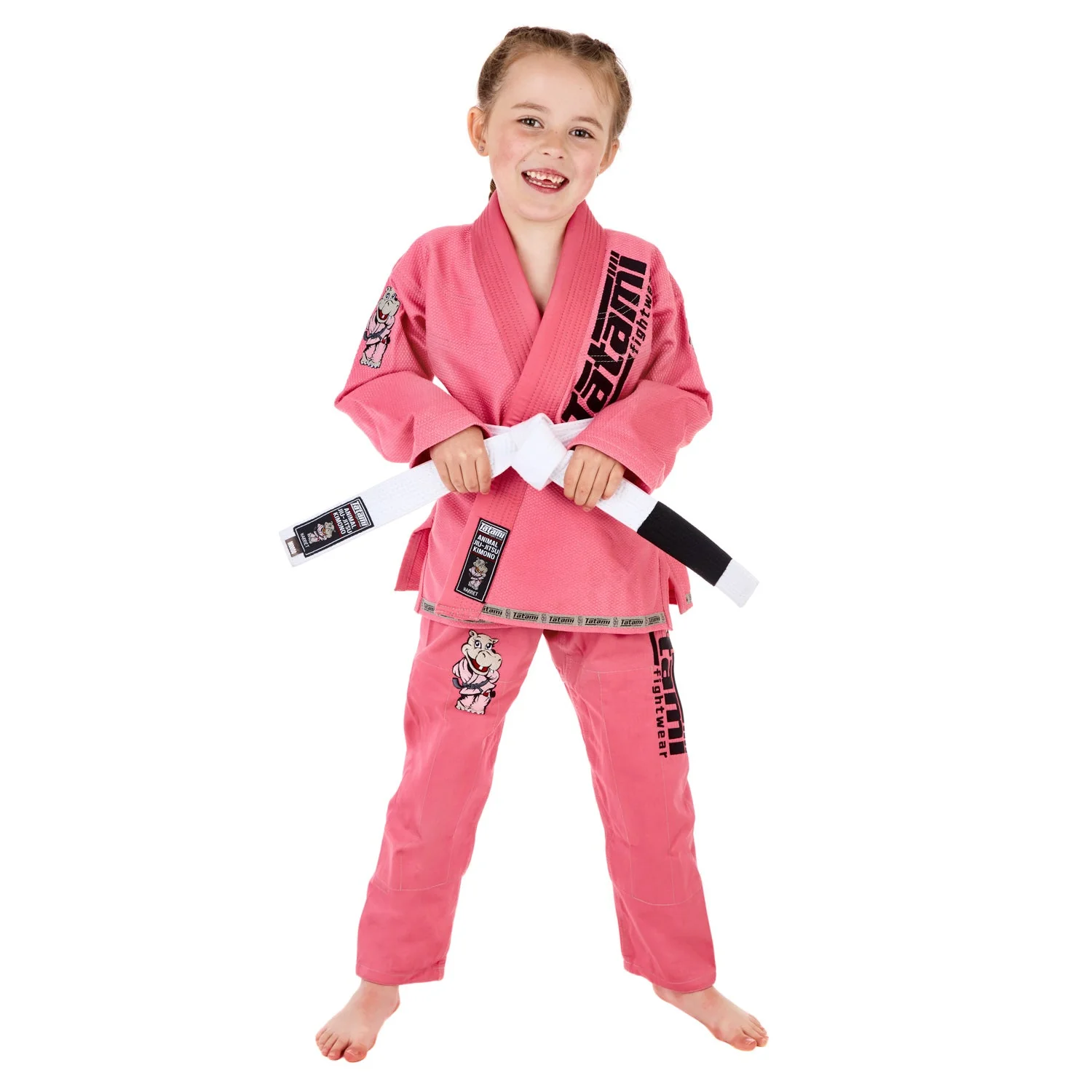 Meerkatsu Kids Animal Gi - Pink - Image 3