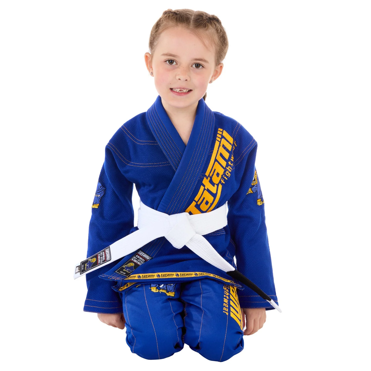 Meerkatsu Kids Animal Gi - Royal Blue - Image 5