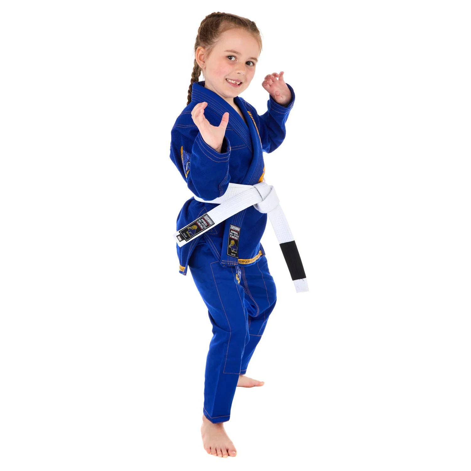 Meerkatsu Kids Animal Gi - Royal Blue - Image 6