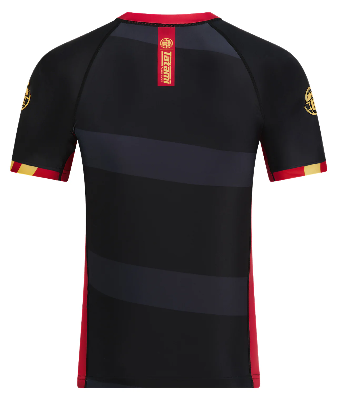 Tatami Nomad Rash Guard - Black & Red - Image 3
