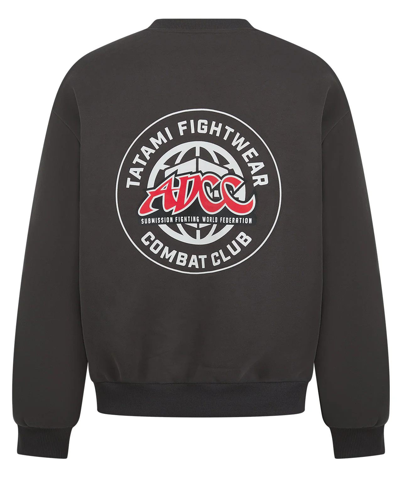 Tatami X ADCC Combat Club Oversized Sweatshirt - Grey - Image 3