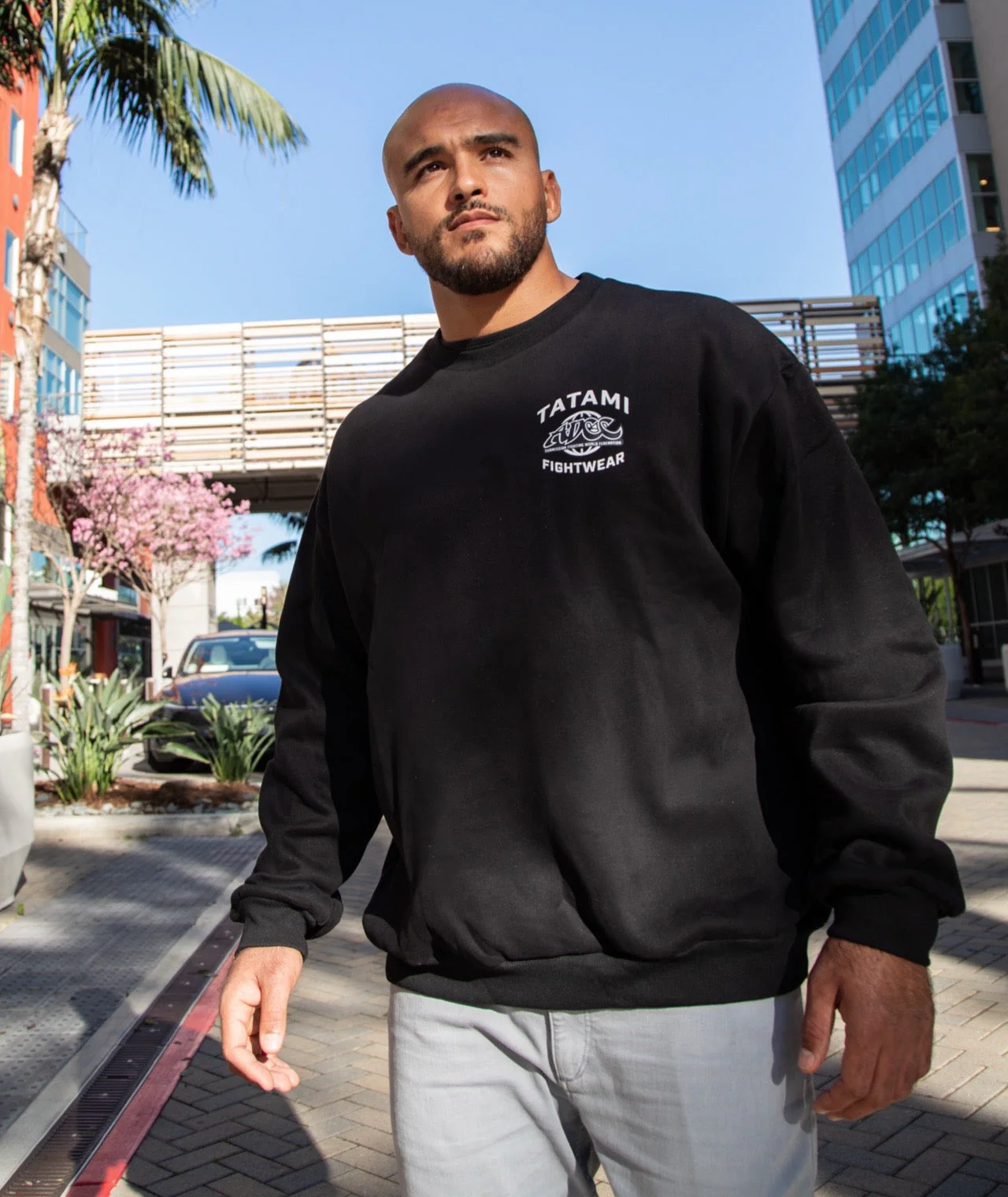 Tatami X ADCC Oversized Sweatshirt - Black - Image 6