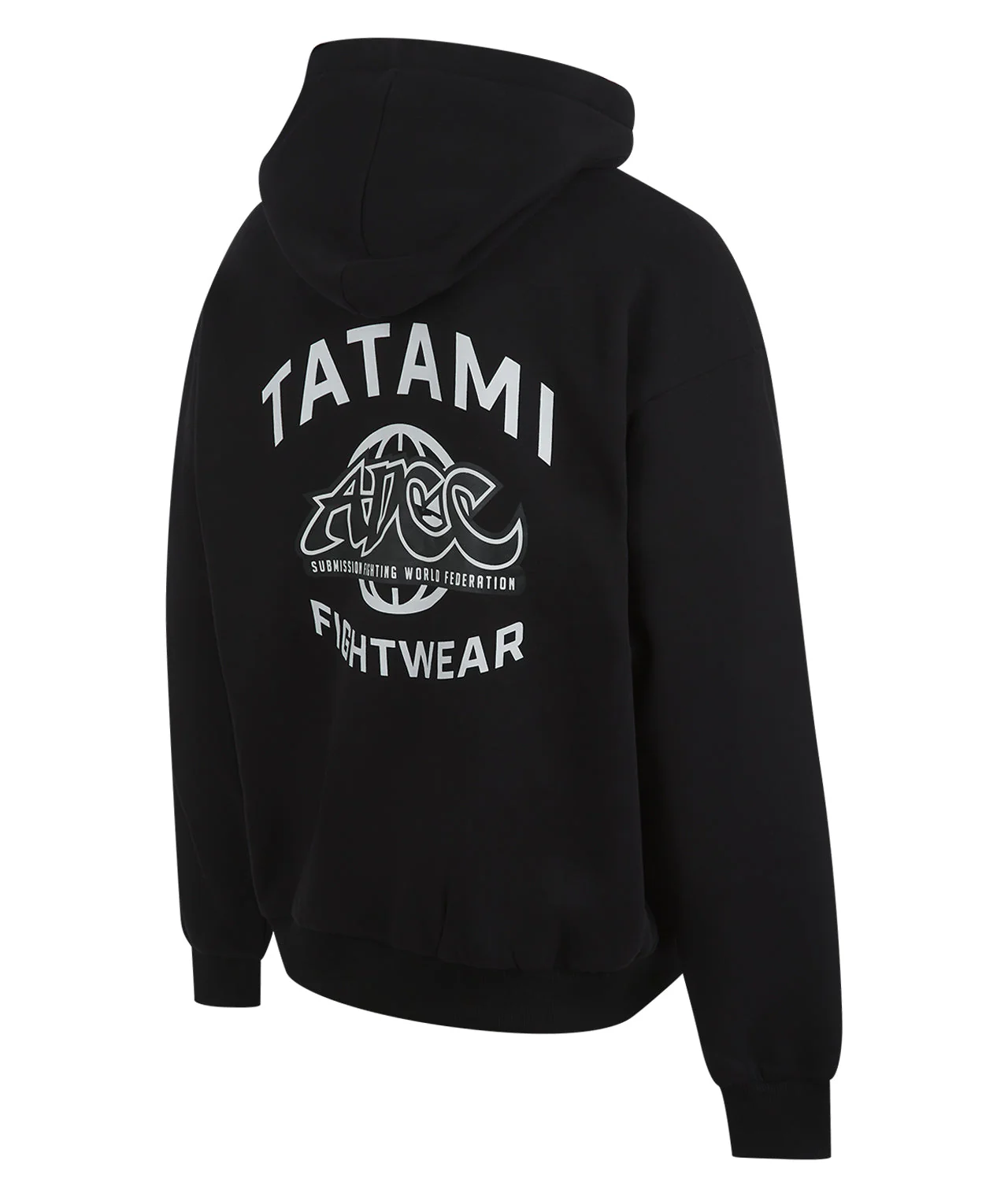 Tatami X ADCC Oversized Zip Hoodie - Black - Image 4