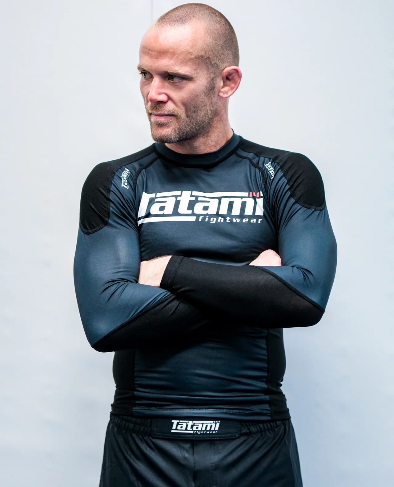 Technical Long Sleeve Rash Guard - Black - Image 6